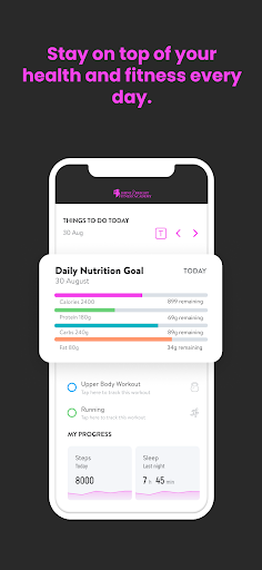 Shine Bright Fitness Screen 2