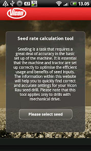 Vicon Seeding Calculator