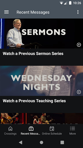 Crossings Screen 2