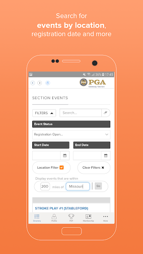 Gateway PGA Section Screen 3