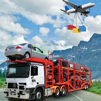 Cargo US Airplane Euro Truck Transport Car Drive