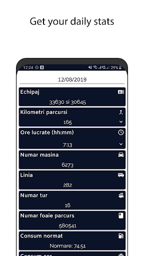 Drivers Data: Virtual logbook Screenshot 1 - AppWisp.com
