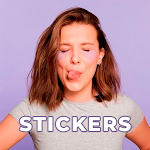 Cover Image of Baixar Stickers de Millie Bobby Brown  APK