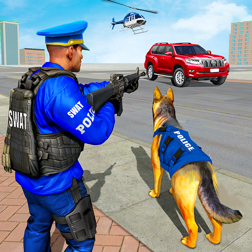 US Police Dog Gangster War Crime City Games