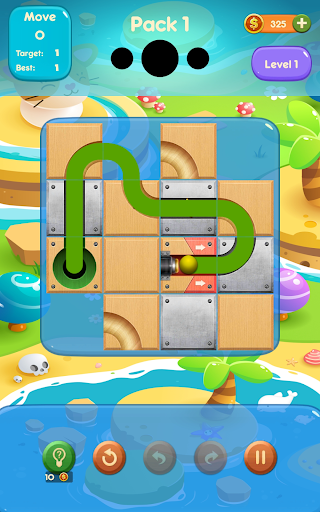 Ball sliding puzzle Screen 2