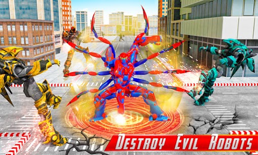 Spider Robot Car Game Apk Robot Transforming Games app mod 3