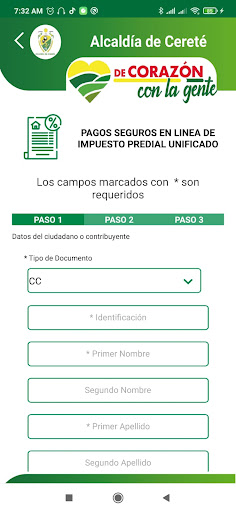 Trami App Cerete Screen 3