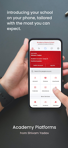 Android application Academy Platforms screenshort