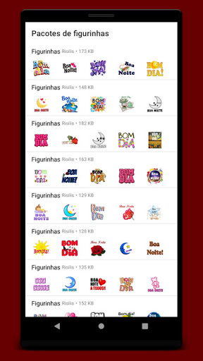 Figurinhas Bom Dia Boa Noite