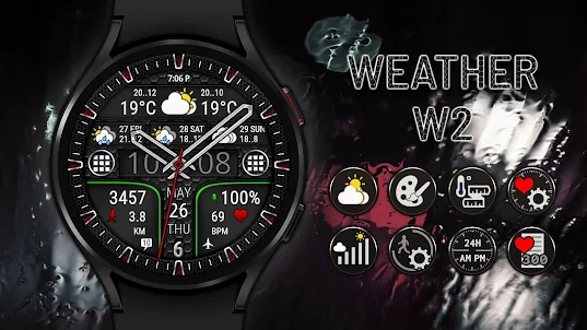 Weather watch face W2