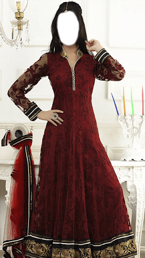 Girl Dress Photo Frame