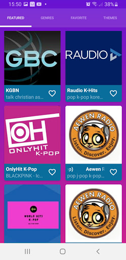 Kpop Korean Music Radio Screen 2