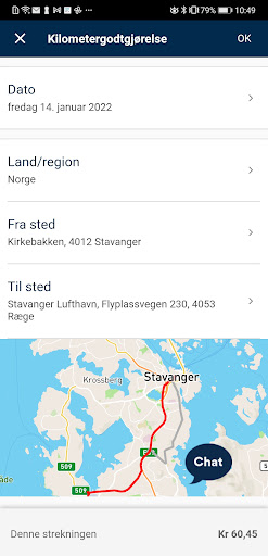DFØ self service Screen 3