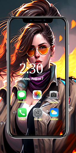 Android application Gaming wallpaper 4k screenshort