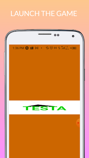 Android application Testa screenshort