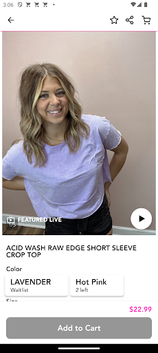 Screenshot of Shady Dale Chic Boutique