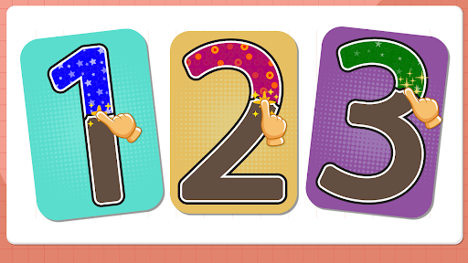 Screenshot of 123 Numbers Alphabet Tracing