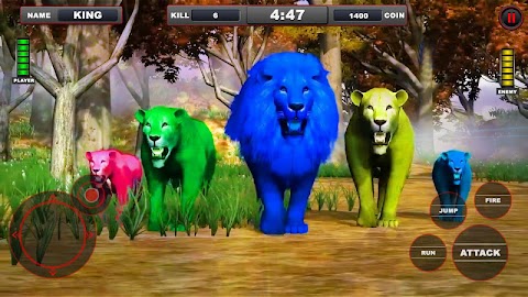 Lion vs Dinosaur Animal Simulaのおすすめ画像2
