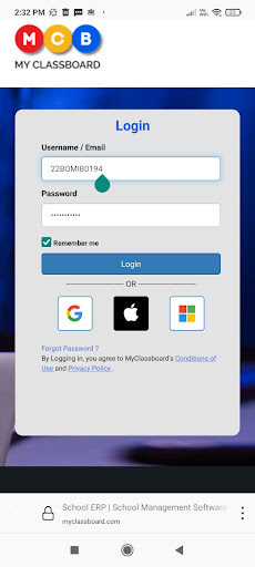 Poddar Brio Parent Portal Screen 2
