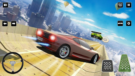 Mega Ramp Car Stunts Race Game  screenshots 1