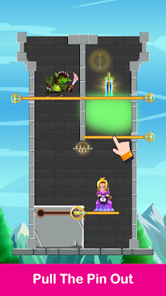 Pull Out Pins : Hero Escape - Screenshot 1