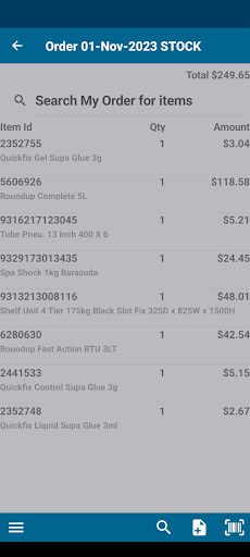 Store Order App - M10  HTH