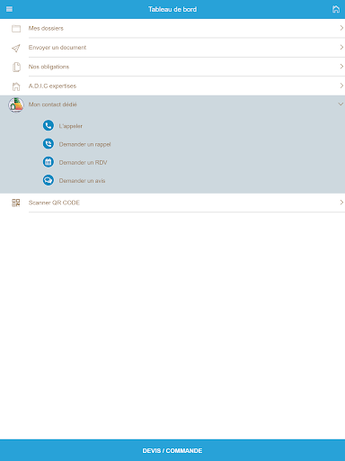A.D.I.C Experise Screen 2