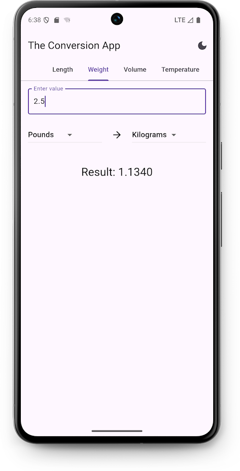 #2. Conversion App (Android) Με: ReadyPixels LLC