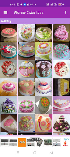 Flower Cake Idea Gallery Screen 2