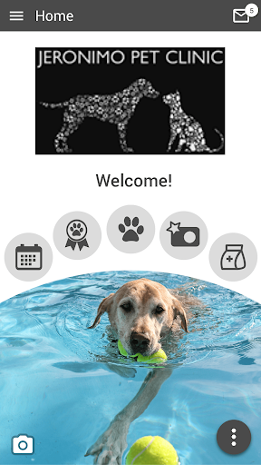 Android application Jeronimo Pet Clinic screenshort