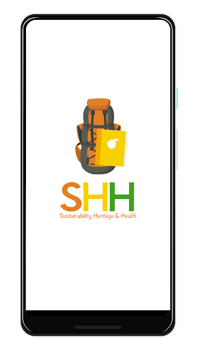Android application Sustainability,Heritage&Health screenshort