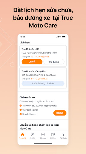 True Moto Care Screen 2