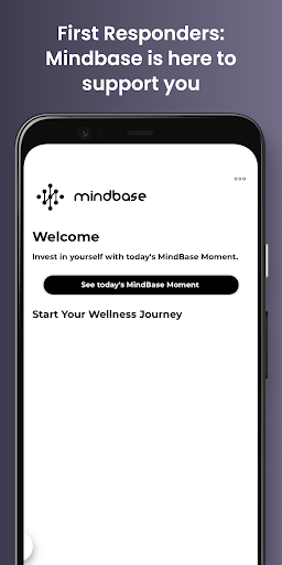 Android application Mindbase | Health and Wellness screenshort