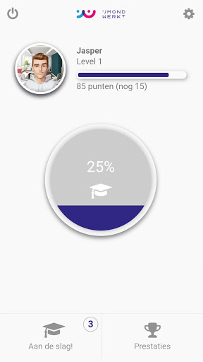 Android application IJmond Werkt! Academy screenshort