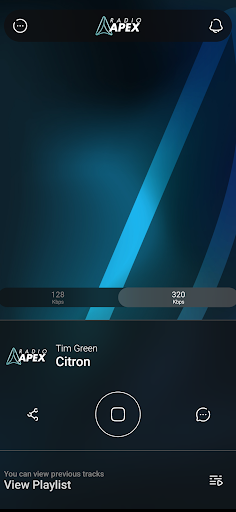 Android application Radio Apex screenshort