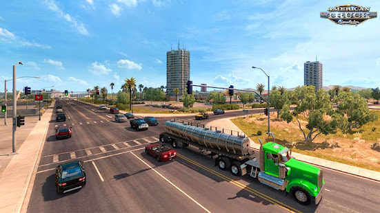 US Heavy Modern Truck Driving  Screenshots 1
