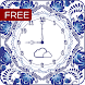 FREE Beautiful Flower Clock