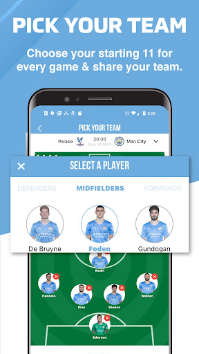 ManCityzens - Live Scores Screen 2