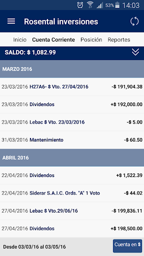Rosental Inversiones Screen 3