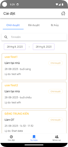 VAIS Nhân Sự Screen 3