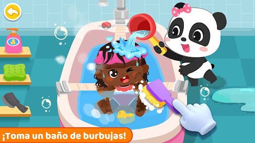 Captura 3 Juego de Panda:Cuidado de Bebé android