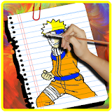 Coloring Konoha Ninja Games icon