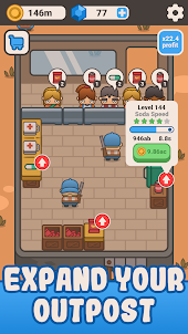 Idle Outpost: Tycoon Clicker