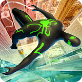 Spider Boy Superhero vs Iron tentacle icon