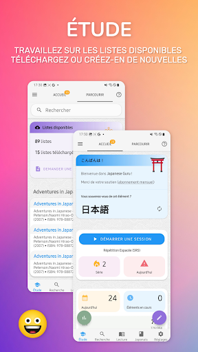 Aperçu de l'application