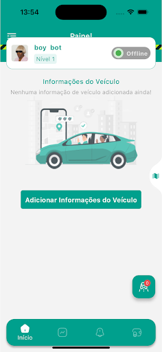 ZM Mobi Motorista Screen 2