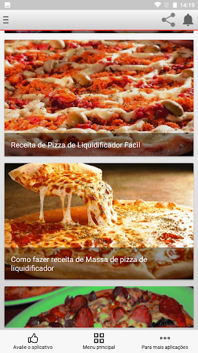 Receitas de Pizzas no Liquidif Screen 2