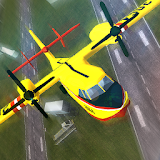 aircraft flight simulation icon