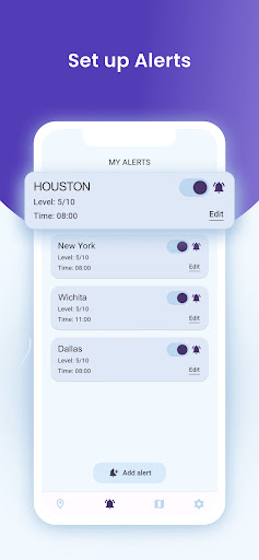 Pollen Count & Alerts Screenshot 3 - AppWisp.com