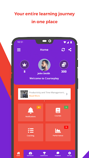 Android application REA University India screenshort